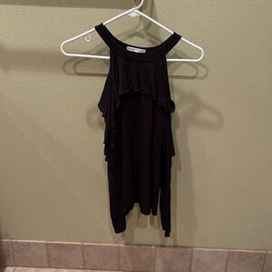 Rebecca Minkoff black off the shoulder top